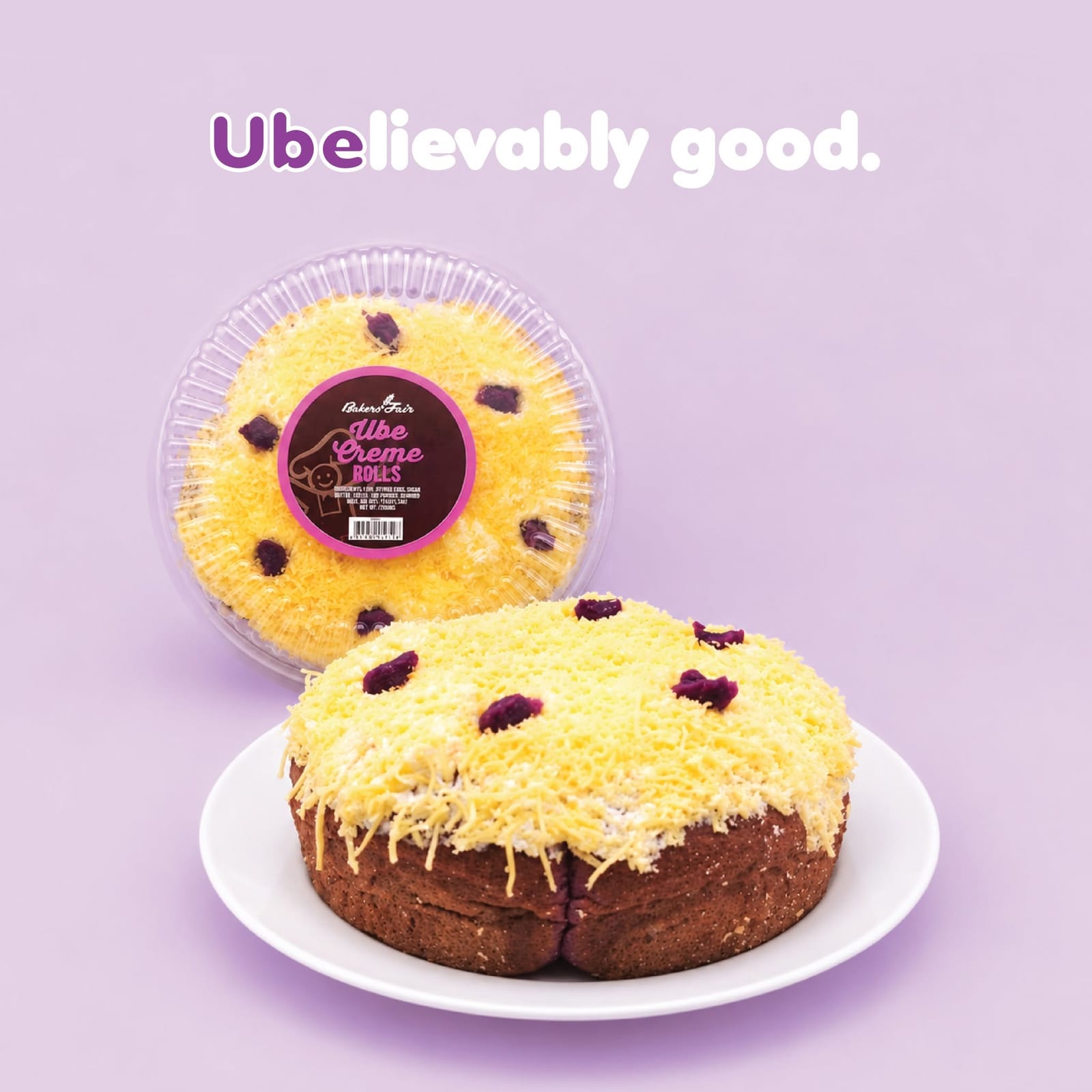 Facebook post 2026-09-29: Ube Creme Rolls